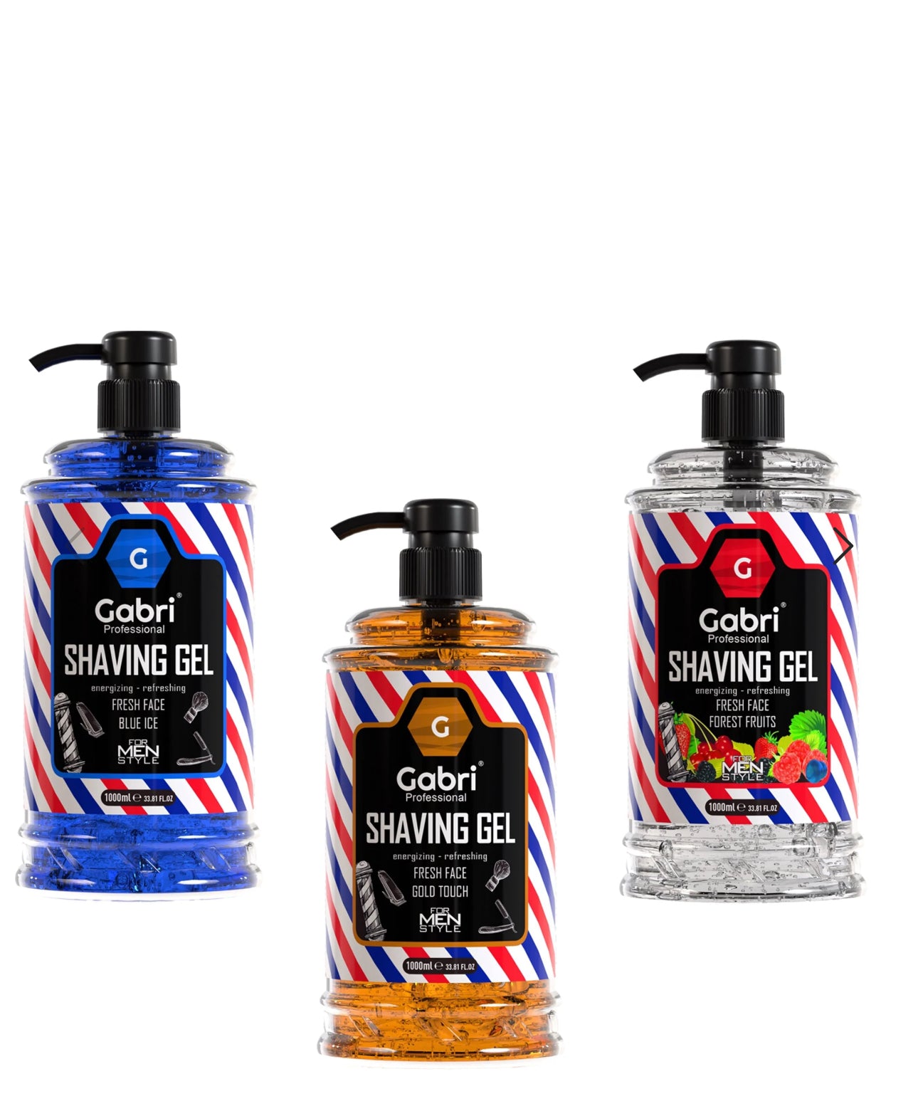 Shaving gel.Gabri Professional - Shaving Gel Fresh Face 1000ml