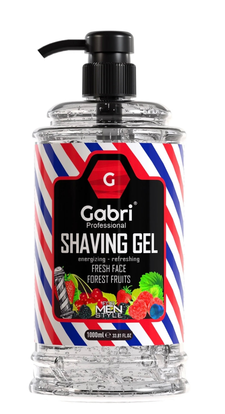 Shaving gel.Gabri Professional - Shaving Gel Fresh Face 1000ml