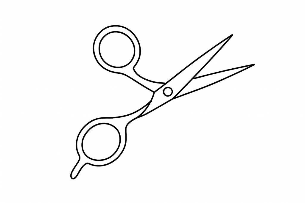 scissors outline